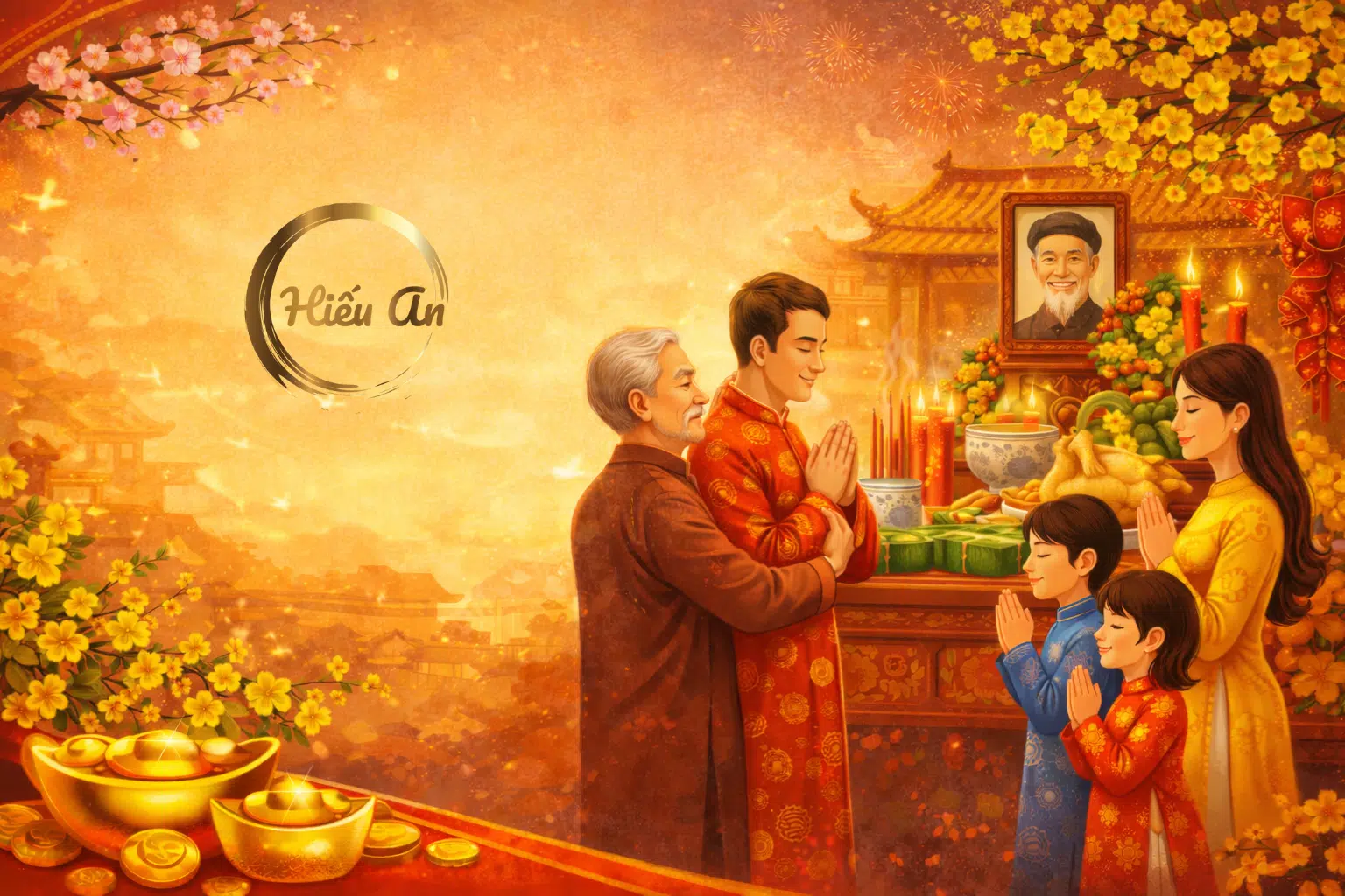 Mùng 1 Tết – “Tết Cha”: Hành Trình Trở Về Với Cội Nguồn Và Đạo Hiếu Cao Đẹp